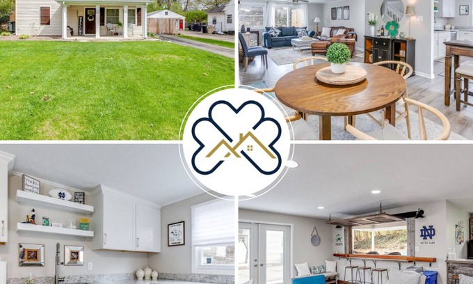 South Bend House | Inviting Home with Sonos, Steps from Notre Dame