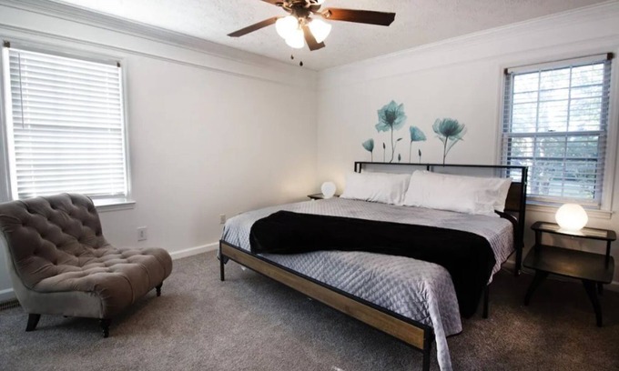Austell House | Charming Retreat with Pool Near Atlanta and Six Flags