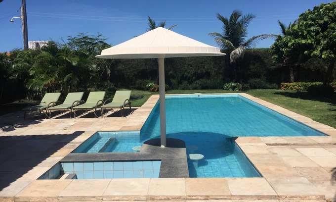 Taiba House | Inviting House with Pool and Ocean View in Praia da Taíba