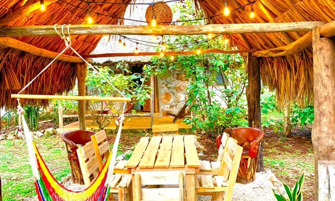 Tzucacab Cabin | Relaxing Casa Maya Retreat Surrounded by Nature's Beauty