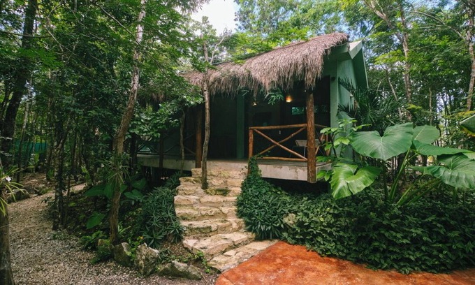 Cozumel Cabin | Villa Jaguar - Jungle Retreat with Private Pool & Breakfast
