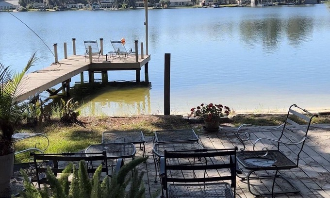 Lake Park Cottage | Inviting Lakefront Retreat with Scenic Views and Docks