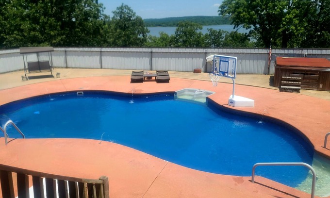 Blocker House | Relaxing Lake Home with Pool, Hot Tub & Private Dock