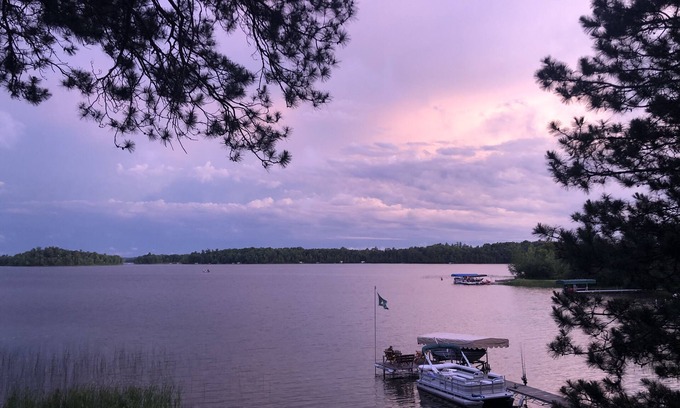Remer Cabin | Inviting Lakefront Chalet with Hot Tub & Scenic Views