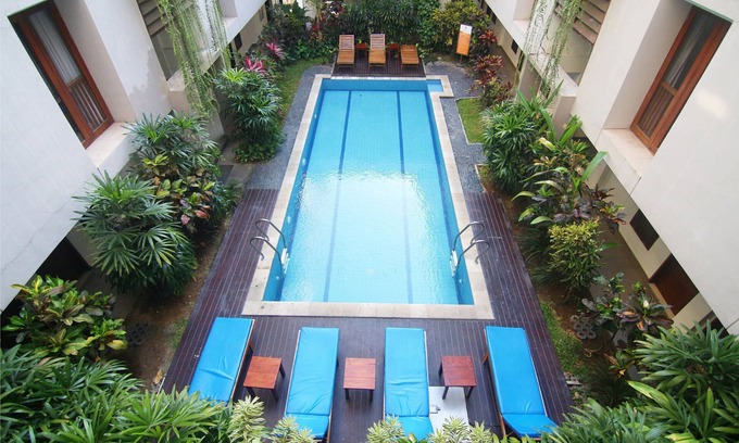 Denpasar Barat Apartment | Inviting Loft Apartment with Ocean View in Legian
