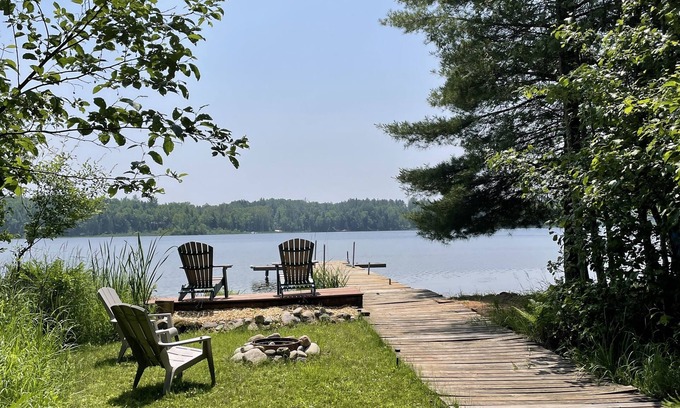 Lakewood Cabin | Charming Log Cabin Retreat with Breathtaking Water Views