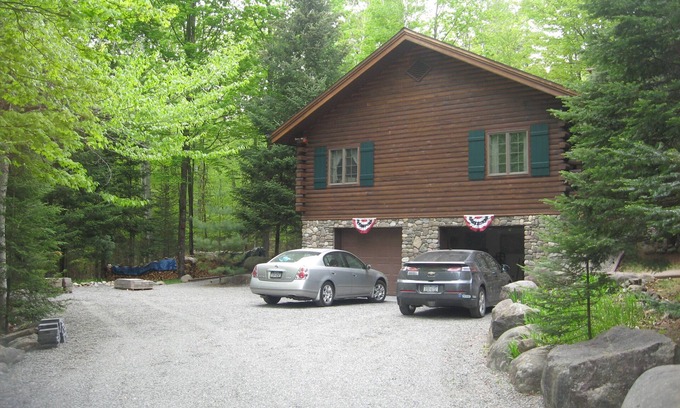 Saranac Lake House | Charming Log Home Retreat in the Scenic Adirondacks