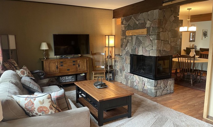 Blodgett Mills Condo | Inviting Mountain View Retreat at Greek Peak - Pet Friendly!