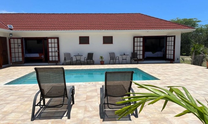 Treasure Beach Villa | Serene Oceanview Room at Hidden Treasure Villas