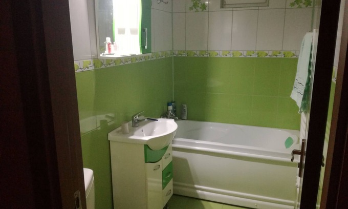 Iernut Apartment | Cozy Getaway in Transylvania with Kitchen Amenities
