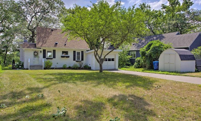 Plymouth House | Inviting Plymouth Cottage with Scenic Medicine Lake View