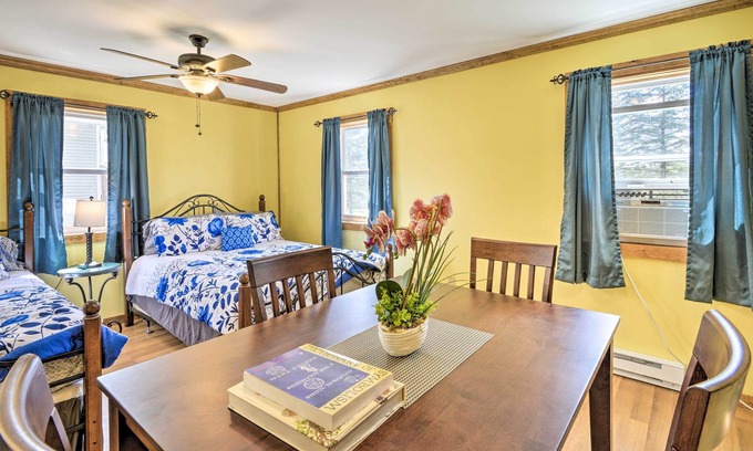 Pleasant Mount Apartment | Inviting Poconos Studio with Pool & Fire Pit - Guest Rated 10/10