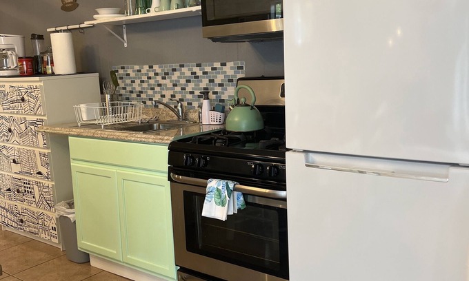Edgebrook Apartment | Charming Private Studio Near Hobby Airport with Ocean View