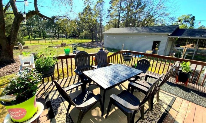 Southeast Raleigh House | Inviting Ranch Home with Spa Near Downtown Raleigh