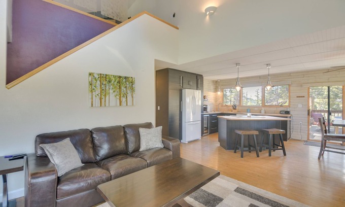 Red Feather Lakes Cabin | Inviting Red Feather Lakes Retreat with Deck & Family Amenities