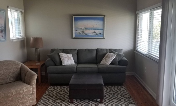 Butler Beach House | Inviting Getaway at Crescent Beach with Ocean View and More