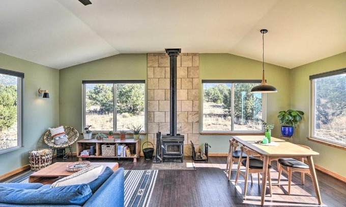 Baca Grande House | Inviting Mountain Retreat with Stargazing and Pet-Friendly Stay