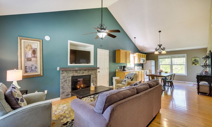 Taylorsville Cottage | Serene Resort Escape with Pool & Spa on Taylorsville Lake