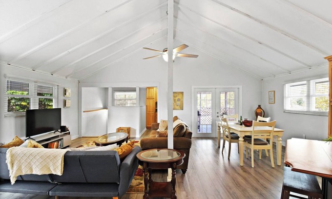 Babson Park House | Inviting Home with Porch, Games, Ocean Views & Hot Tub