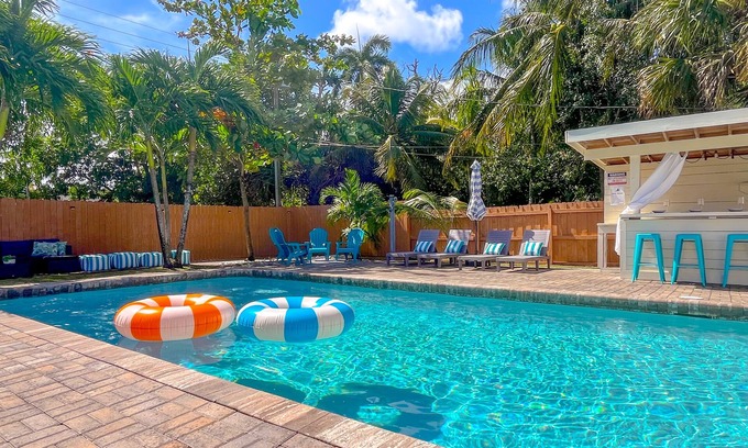 Delray Beach House | Inviting Retreat with Heated Pool - Just 5 Miles to Beach
