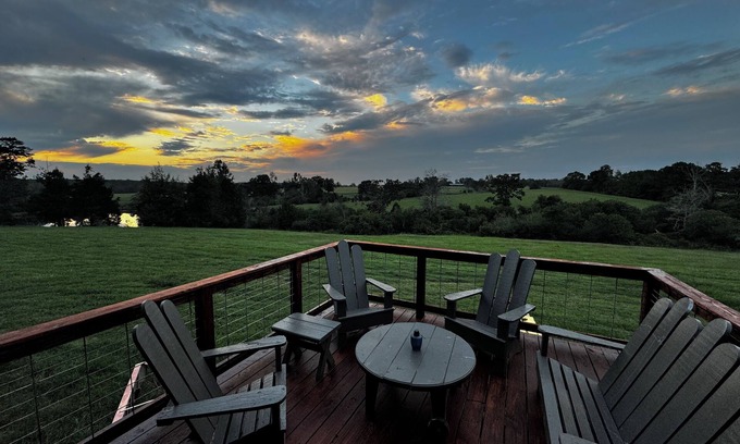 Clopton Cabin | Cozy Secluded Cabin with Private Pond Near Lake Eufaula
