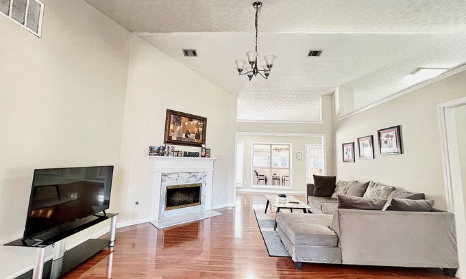 Duluth House | Inviting 4 BR/3 Bath Home with Pool in Duluth
