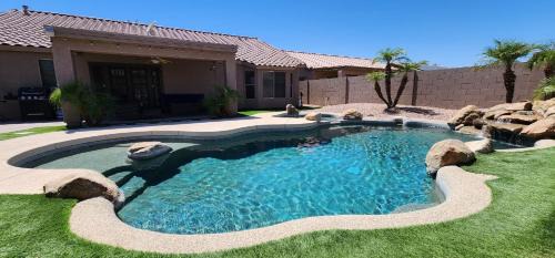 Springer Ranch House | Inviting Home with Pool, Spa & Firepit - 9.7/10 Rating