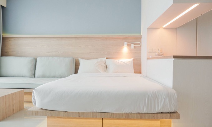 Mampang Prapatan Apartment | Inviting Studio Apartment at Nine Residence with Pool & Kitchen