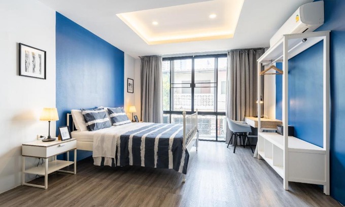 Yan Nawa Apartment | Charming Studio 1 in Sathorn, Rated 9.5 by Guests