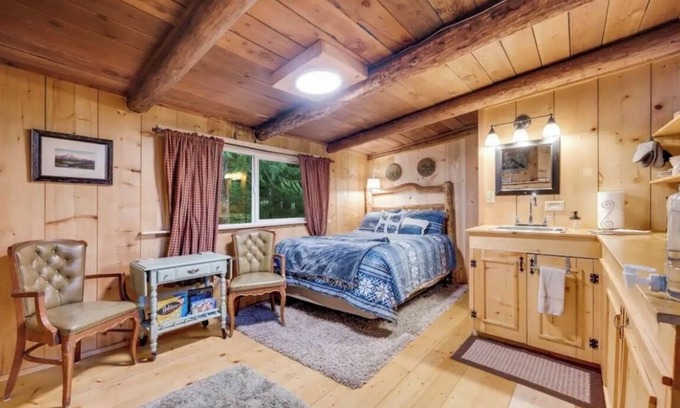 Ashford Cabin | Cozy Studio Cabin Near Mt. Rainier with Kitchen Access