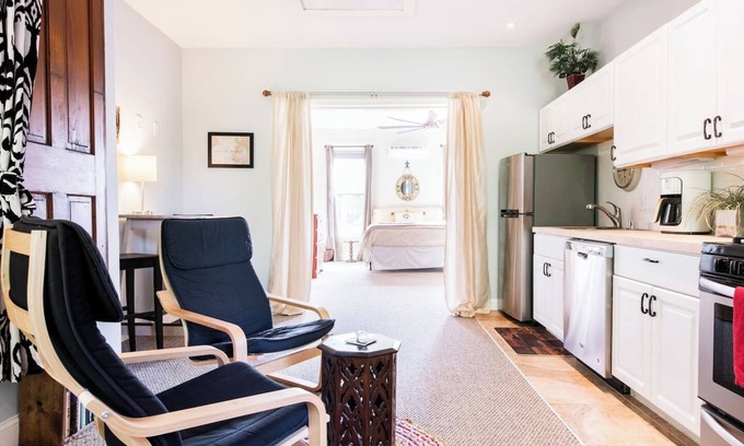 Germantown Apartment | Charming Studio Steps from Food, Music Venues & Shopping!