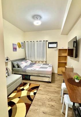 Silang Apartment | Inviting Studio Condo at Fullerton Suites with Pool Access