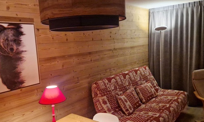 Cognet Apartment | Ideal Apartment Huez Studio for 4 with Spa Access