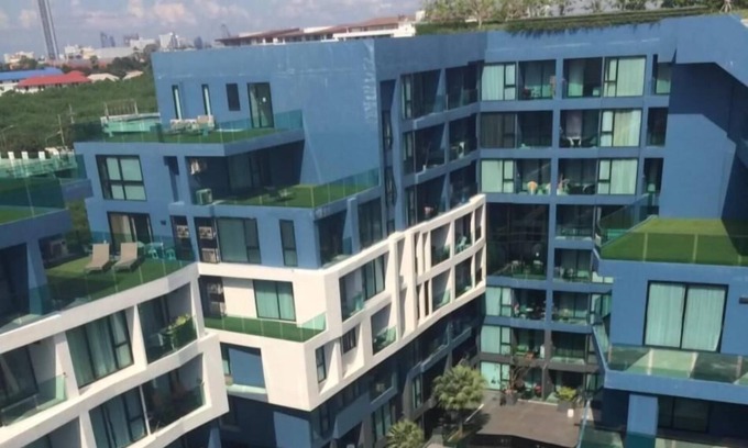 Na Kluea Apartment | Inviting Studio at Brand New Acqua Condo with Pool Access