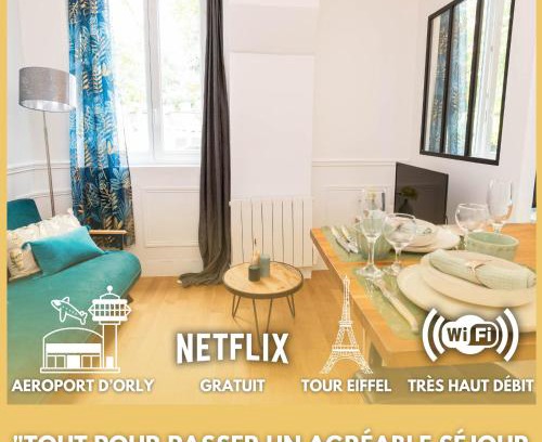 Clamart Apartment | Cozy and Child-Friendly Escape at Le Cosy Chic Hotel