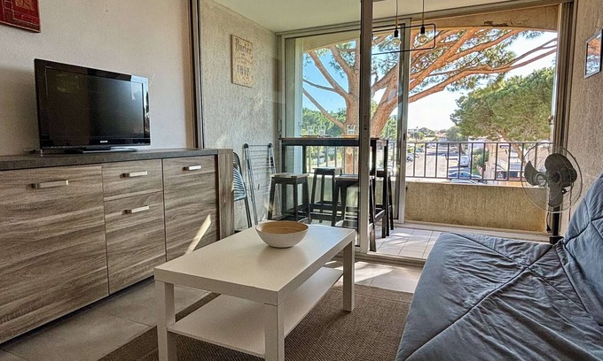 Argeles Plage Apartment | Cozy Studio Flat in Argelès-sur-Mer for 4 Guests