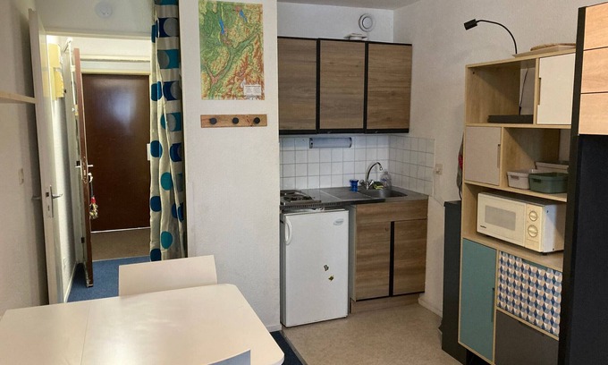 Le Pleynet Apartment | Cozy Apartment Le Pleynet: Studio for 3 with Spa Amenities