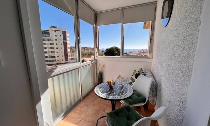 Torrox Costa Apartment | Charming Studio with AC, WiFi, and Pet-Friendly Amenities