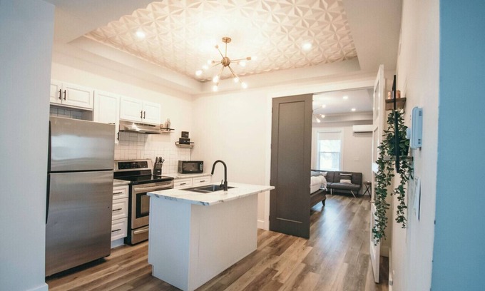 Moncton Apartment | Cozy & Stylish One-Bedroom Apartment Near Downtown Moncton