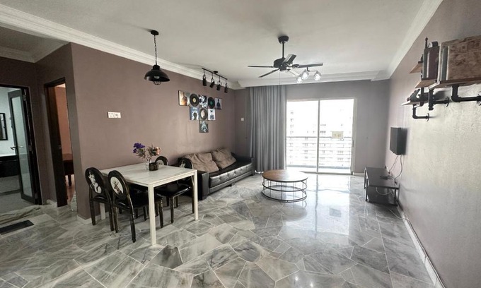 Baharu Apartment | Comfortable Suite at PD Marina Resort with Pool Access