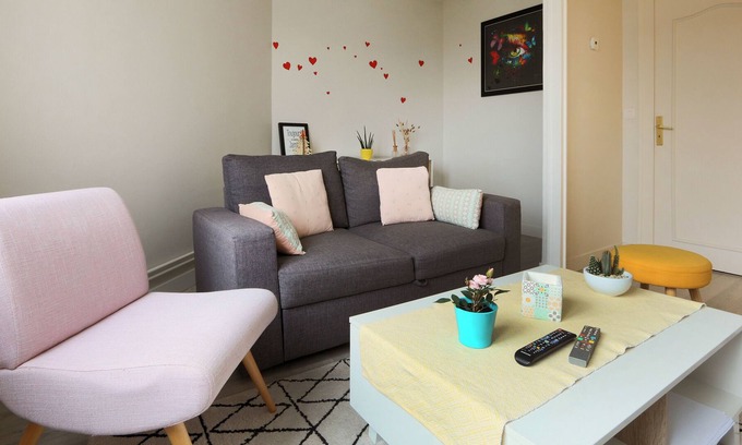 Saint-Pierre-des-Corps Apartment | Cozy T3 near Tours # St Pierre des Corps station