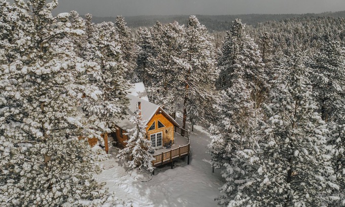 Spring Valley Cabin | Relaxing Timber A-Frame with Ocean View & Hot Tub