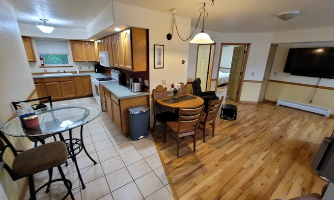 Lakeside House | Inviting Two-Bedroom Retreat by Flathead Lake with Ocean View