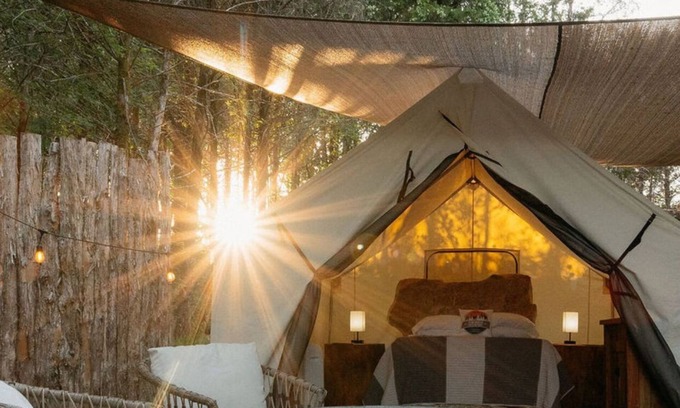 Branson House | Unique Glamping Experience at Bedrock Ozark Mountain Retreat