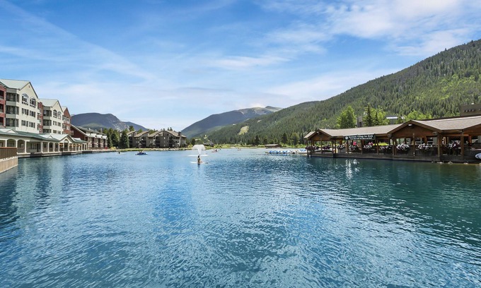 Lakeside Village Condo | Updated Condo with Lake Views and Ski Shuttle Access