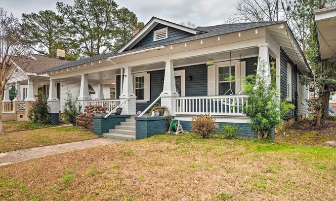 Rocky Mount House | Updated Rocky Mt Home with Spa Near City Lake Park