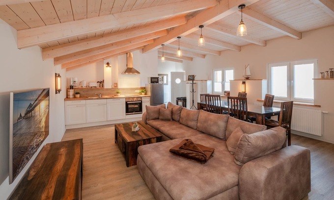 Heringsdorf Apartment | Unforgettable Baltic Sea Apartment with Ocean View & BBQ Hut