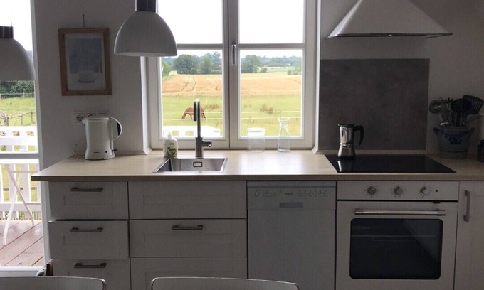Reesdorf Apartment | Idyllic Traumblick Apartment in Bordesholm Reesdorf