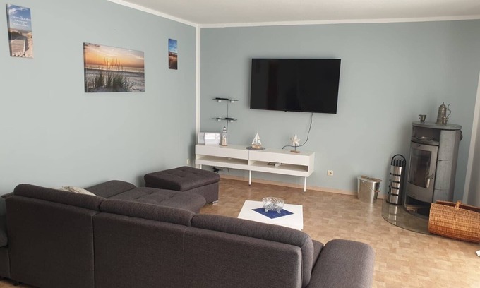 Sassnitz House | Inviting Vacation Home with Fireplace and Lake View in Sassnitz