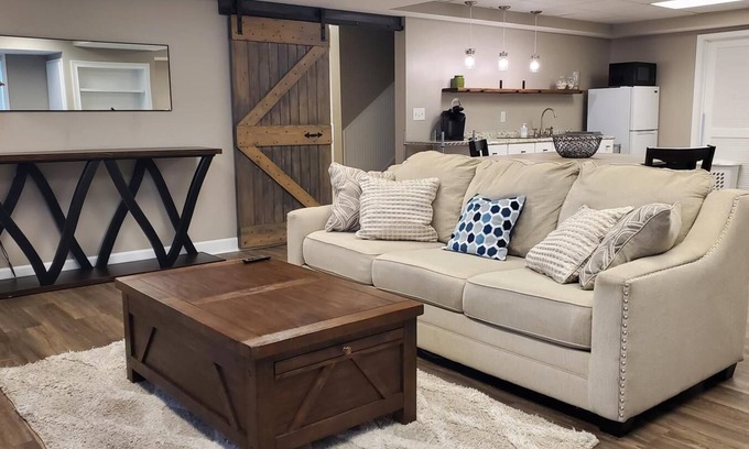 Loganville Apartment | Cozy, Very Large Studio Hideaway in a Peaceful Neighborhood